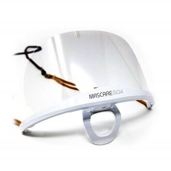 (5) Mascare Anti-Fog Transparent Face Shield SG4 Open Mask Food Handler Lot 5 - Picture 1 of 4